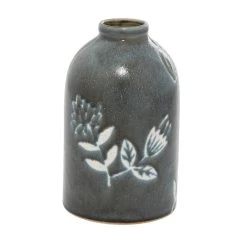 Top 10 😀 Black Ceramic Modern Vase, 10" x 6" x 6" by Ivory and Iris ❤️ -Cheap Ivory and Iris Store D489992S 3