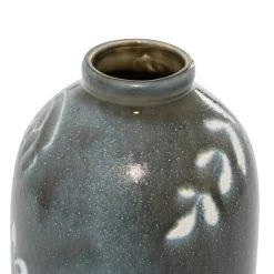 Top 10 😀 Black Ceramic Modern Vase, 10" x 6" x 6" by Ivory and Iris ❤️ -Cheap Ivory and Iris Store D489992S 4