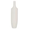 Top 10 🧨 White Ceramic Modern Vase, 19" x 5" x 5" by Ivory and Iris 😉