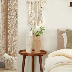 Flash Sale 🧨 Set of 2 Multi Stoneware Contemporary Vase, 15" x 5" x 5" by Ivory and Iris ⭐ -Cheap Ivory and Iris Store D490002S 8