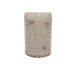 Best deal 😀 Set of 2 Light Brown Dolomite Vintage Vase, 5" x 15" by Ivory and Iris ⌛ -Cheap Ivory and Iris Store D490009S 6