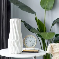 New ❤️ White Ceramic Modern Vase, 16" x 7" x 7" by Ivory and Iris 🧨 11 New ❤️ White Ceramic Modern Vase, 16" x 7" x 7" by Ivory and Iris 🧨 -Cheap Ivory and Iris Store D490023S 6