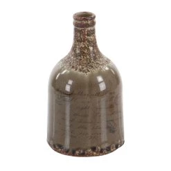 Flash Sale 🔥 Set of 2 Brown Dolomite Vintage Vase, 6" x 10" by Ivory and Iris 🧨 -Cheap Ivory and Iris Store D490024S 3