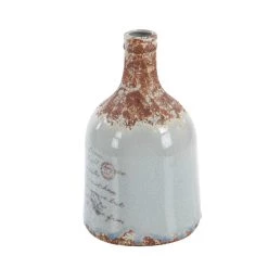 Flash Sale 🔥 Set of 2 Brown Dolomite Vintage Vase, 6" x 10" by Ivory and Iris 🧨 -Cheap Ivory and Iris Store D490024S 5