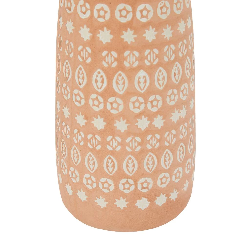 Outlet π Set of 2 Pink Stoneware Rustic Vases, 15" x 5" x 5" by Ivory and Iris β 3 Outlet π Set of 2 Pink Stoneware Rustic Vases, 15" x 5" x 5" by Ivory and Iris β - Image 3