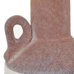 Best Pirce 🎉 White Ceramic Farmhouse Vase, 12" x 6" x 6" by Ivory and Iris 😉 -Cheap Ivory and Iris Store D490049S 3