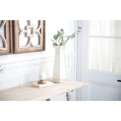 Budget π White Ceramic Modern Vase, 9" x 14" by Ivory and Iris β 11 Budget π White Ceramic Modern Vase, 9" x 14" by Ivory and Iris β -Cheap Ivory and Iris Store D490059S 6