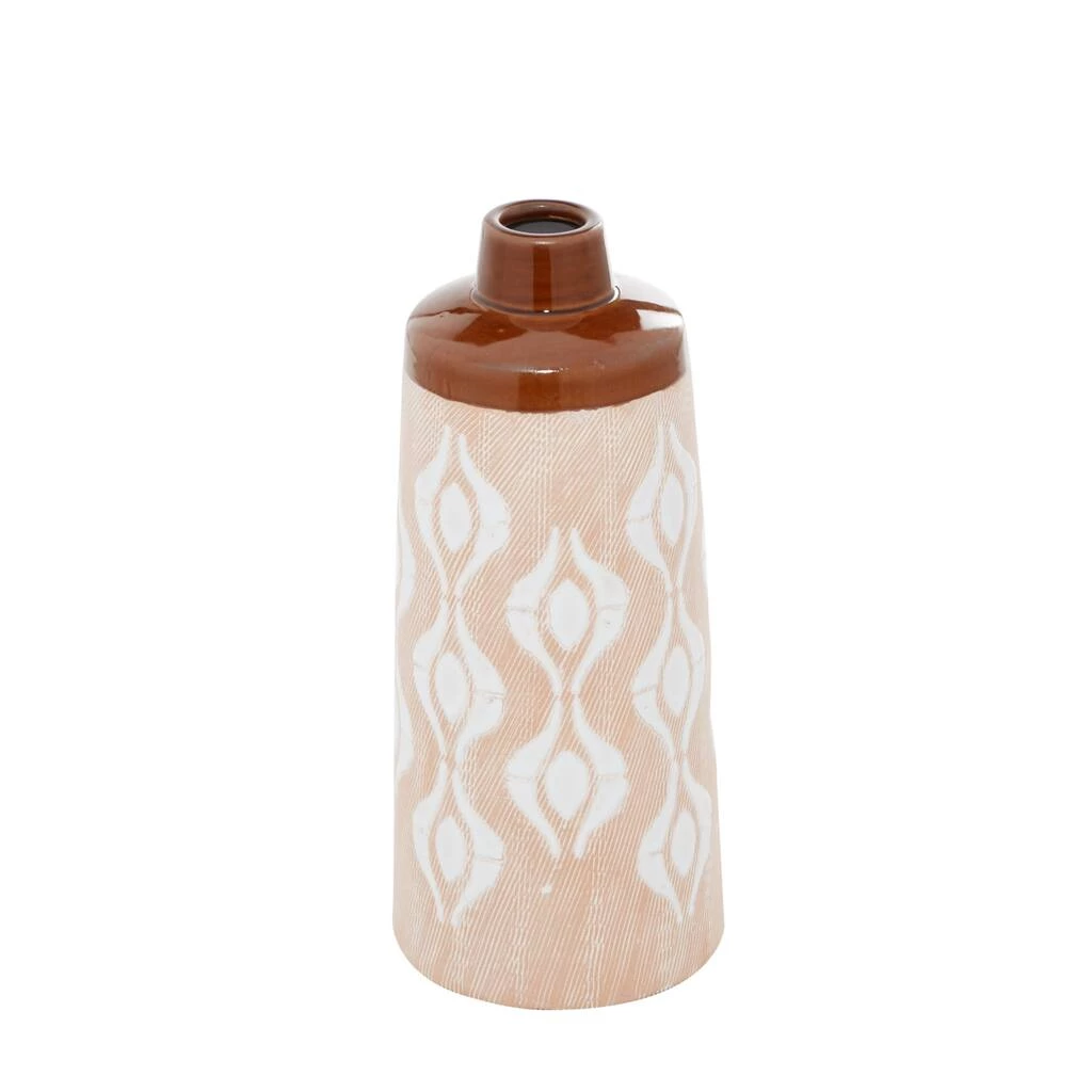 Buy π Tan Porcelain Traditional Vase 12" x 5" x 5" by Ivory and Iris π 2 Buy π Tan Porcelain Traditional Vase 12" x 5" x 5" by Ivory and Iris π - Image 2