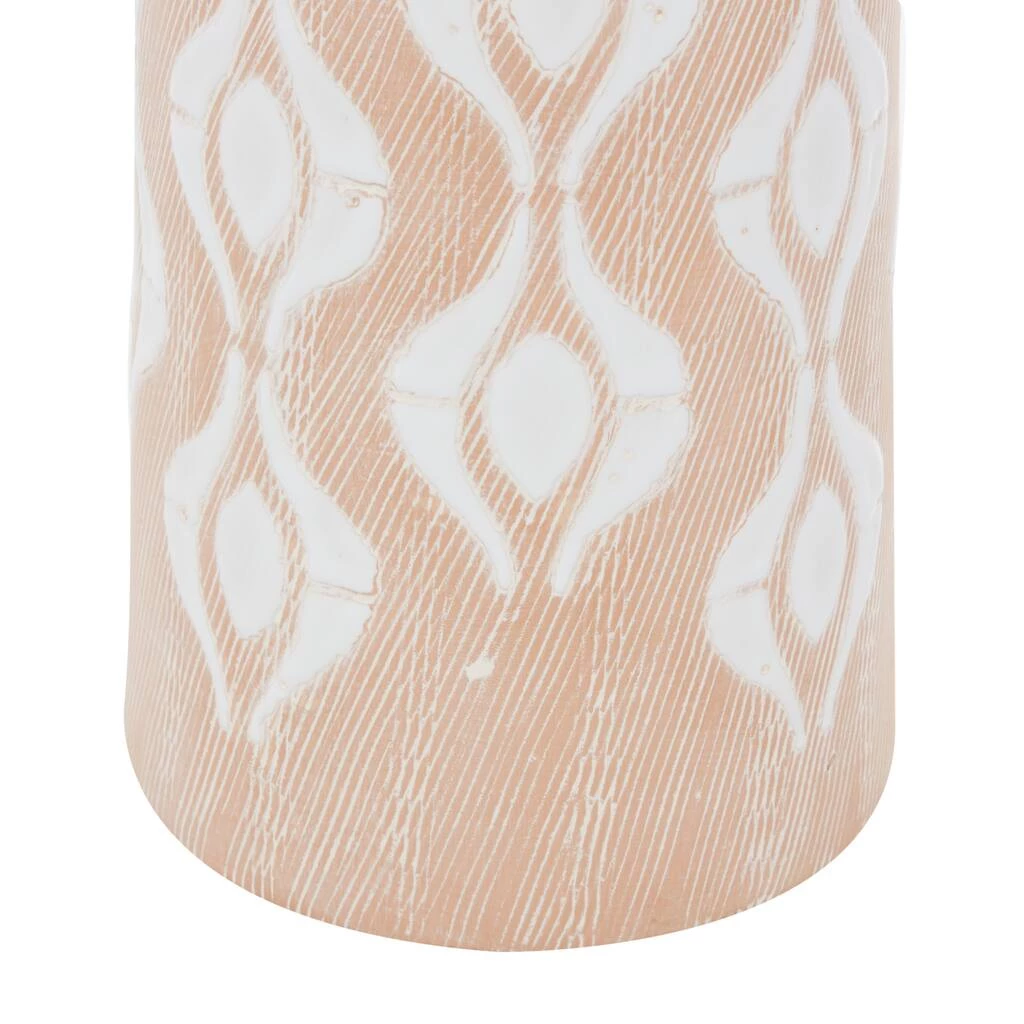 Buy π Tan Porcelain Traditional Vase 12" x 5" x 5" by Ivory and Iris π 4 Buy π Tan Porcelain Traditional Vase 12" x 5" x 5" by Ivory and Iris π - Image 4
