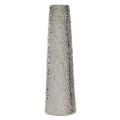 Cheapest βοΈ Silver Ceramic Glam Vase, 26" x 7" x 7" by Ivory and Iris π