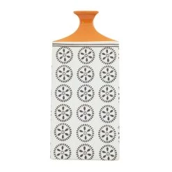 Best reviews of 🔥 White Stoneware Transitional Vase, 17" x 9" x 7" by Ivory and Iris ⭐ -Cheap Ivory and Iris Store D490084S 5