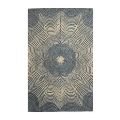 Coupon 🧨 Light Gray Wool Contemporary Hand Hooked Rug by Ivory and Iris 👍