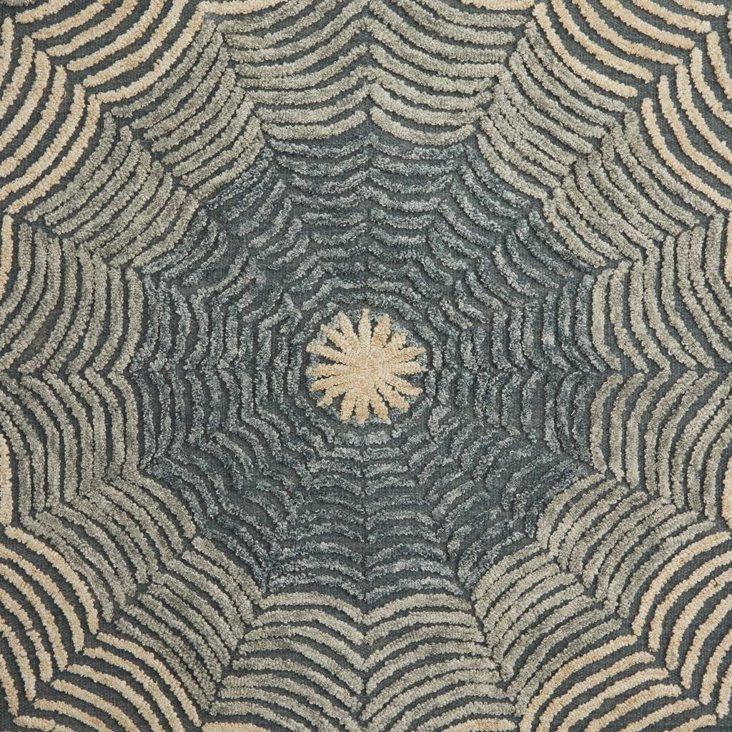 Coupon 𧨠Light Gray Wool Contemporary Hand Hooked Rug by Ivory and Iris π 2 Coupon 𧨠Light Gray Wool Contemporary Hand Hooked Rug by Ivory and Iris π - Image 2