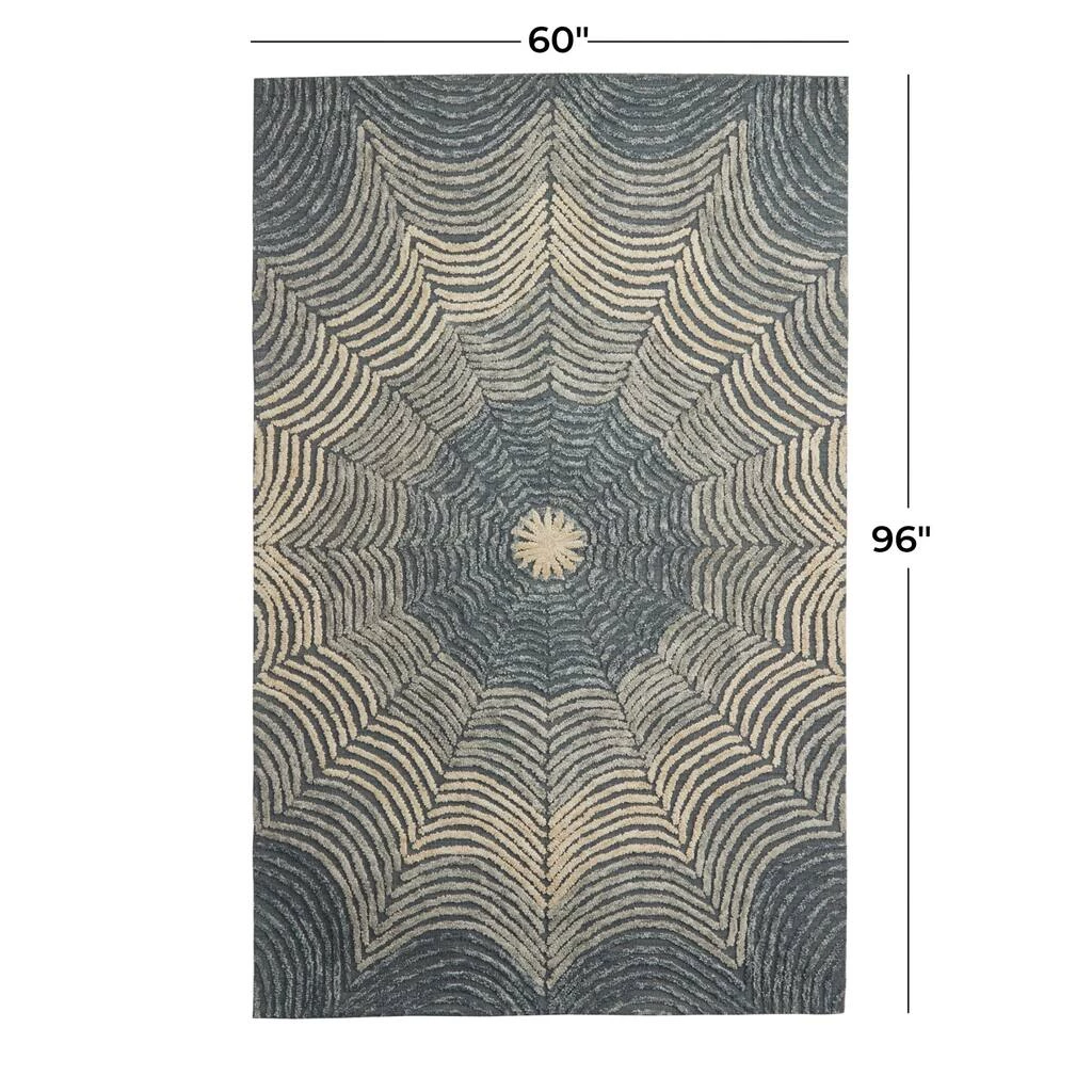 Coupon 𧨠Light Gray Wool Contemporary Hand Hooked Rug by Ivory and Iris π 5 Coupon 𧨠Light Gray Wool Contemporary Hand Hooked Rug by Ivory and Iris π - Image 5