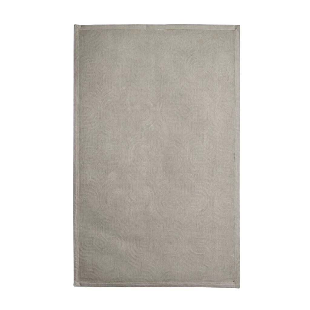 Outlet β¨ Blue Wool Modern Hand Hooked Rug by Ivory and Iris π 4 Outlet β¨ Blue Wool Modern Hand Hooked Rug by Ivory and Iris π - Image 4