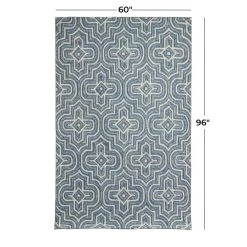 Outlet β¨ Blue Wool Modern Hand Hooked Rug by Ivory and Iris π 10 Outlet β¨ Blue Wool Modern Hand Hooked Rug by Ivory and Iris π -Cheap Ivory and Iris Store D491360S 5