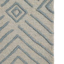 Hot Sale π White Wool Modern Hand Hooked Rug by Ivory and Iris π 8 Hot Sale π White Wool Modern Hand Hooked Rug by Ivory and Iris π -Cheap Ivory and Iris Store D491366S 3