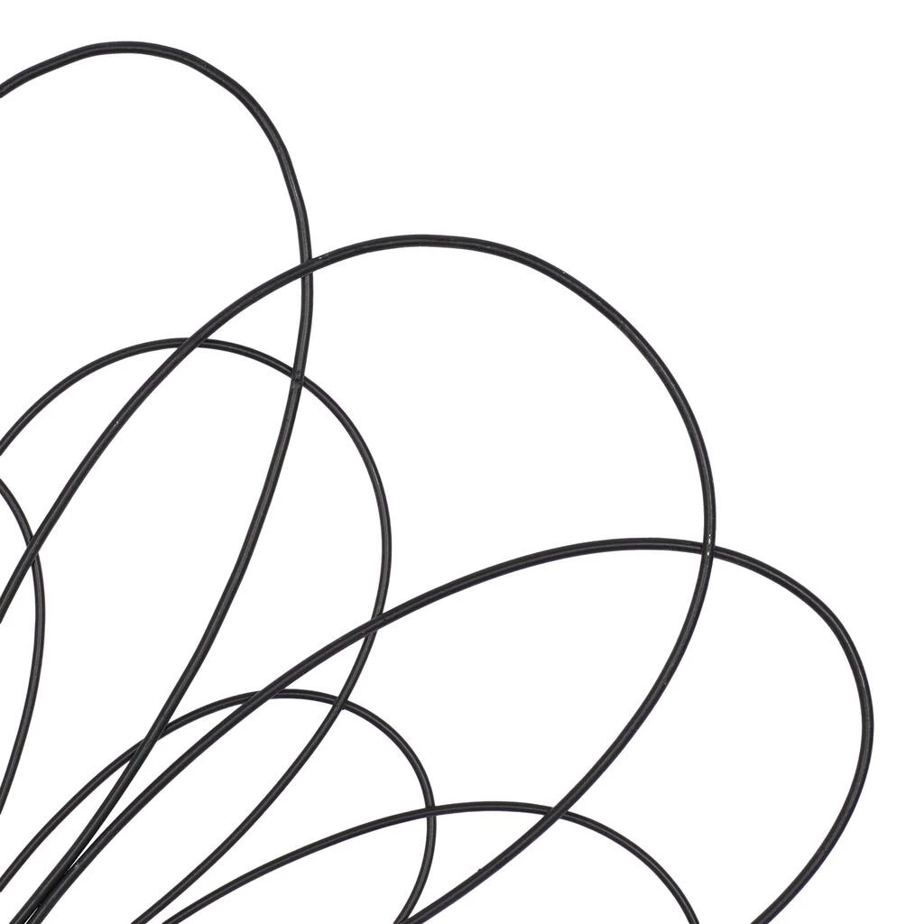 Best Sale π 29" Black Metal Modern Floral Wall Décor by Ivory and Iris π 4 Best Sale π 29" Black Metal Modern Floral Wall Décor by Ivory and Iris π - Image 4