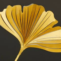 New 🛒 12.5" Gold Metal Contemporary Wall Décor Set by Ivory and Iris 🛒 -Cheap Ivory and Iris Store D491684S 4