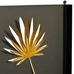 New 🛒 12.5" Gold Metal Contemporary Wall Décor Set by Ivory and Iris 🛒 -Cheap Ivory and Iris Store D491684S 5