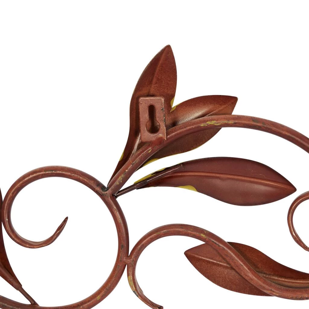 Buy 🔔 31" Green Metal Traditional Floral Wall Décor by Ivory and Iris 🤩 5 Buy 🔔 31" Green Metal Traditional Floral Wall Décor by Ivory and Iris 🤩 - Image 5