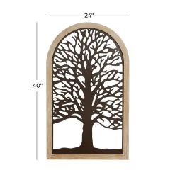 Cheap 🌟 40" Bronze Iron Rustic Wall Décor by Ivory and Iris ⌛ -Cheap Ivory and Iris Store D491697S 7