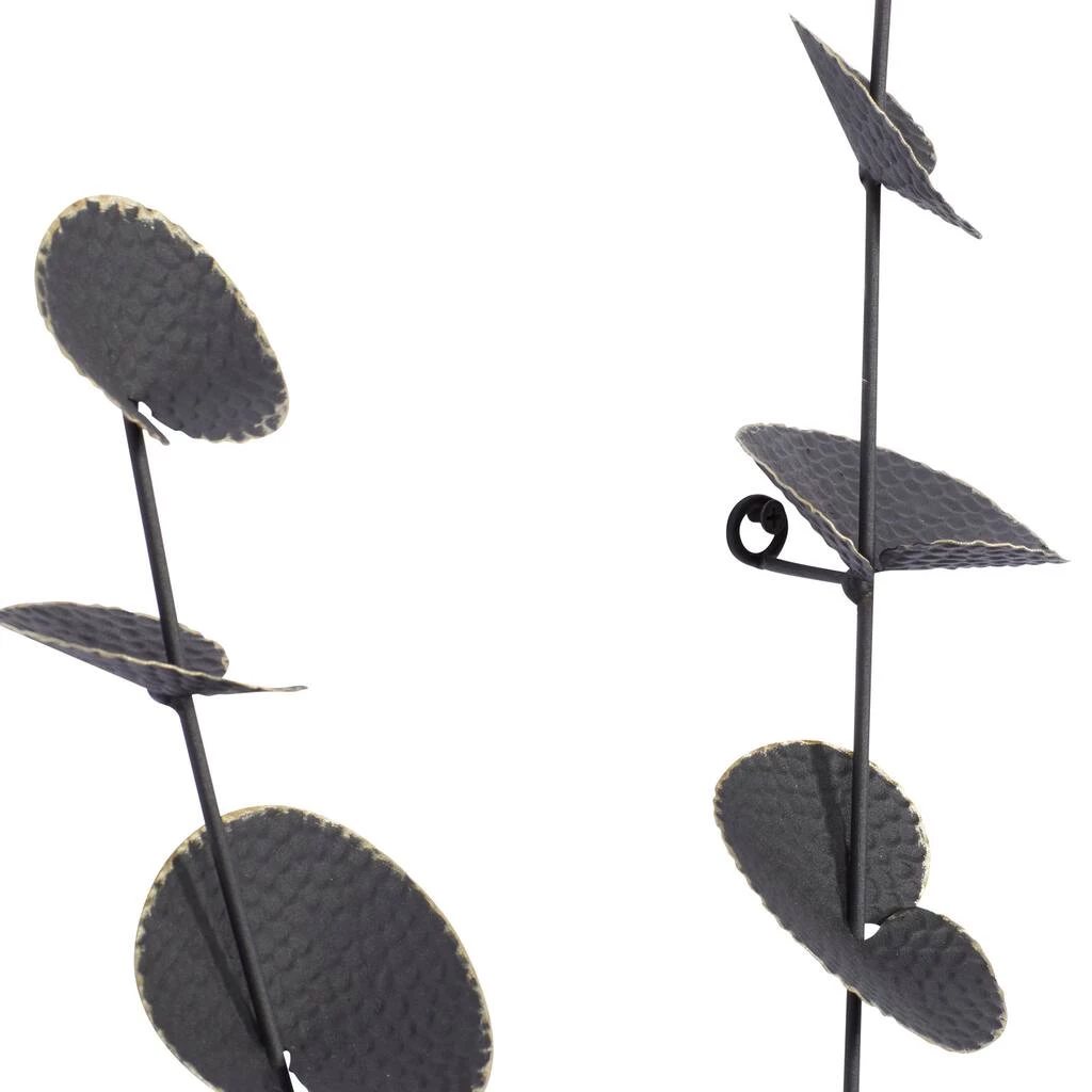 Buy 💯 36" Black Metal Contemporary Wall Décor by Ivory and Iris 💯 4 Buy 💯 36" Black Metal Contemporary Wall Décor by Ivory and Iris 💯 - Image 4