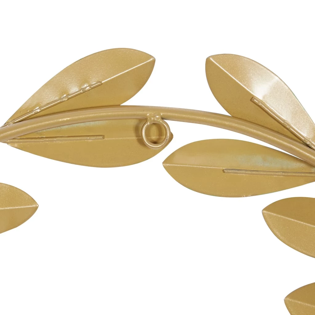 Wholesale π 22" Green Coastal Metal Wall Décor by Ivory and Iris π 4 Wholesale π 22" Green Coastal Metal Wall Décor by Ivory and Iris π - Image 4