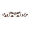 Hot Sale ✨ 36" Brown Metal Traditional Floral Wall Décor by Ivory and Iris 🎉