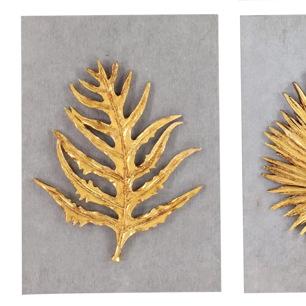 Cheap π Gold Concrete Modern Floral Wall Décor Set by Ivory and Iris π 5 Cheap π Gold Concrete Modern Floral Wall Décor Set by Ivory and Iris π - Image 5