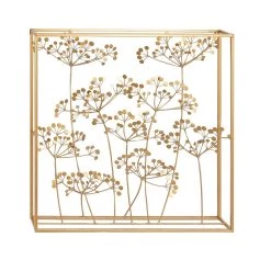 Cheapest βοΈ 28" Gold Modern Floral Wall Décor by Ivory and Iris π₯°