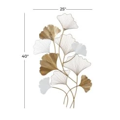 Brand new π 40" Gold Glam Floral Wall Décor by Ivory and Iris π 10 Brand new π 40" Gold Glam Floral Wall Décor by Ivory and Iris π -Cheap Ivory and Iris Store D491736S 5