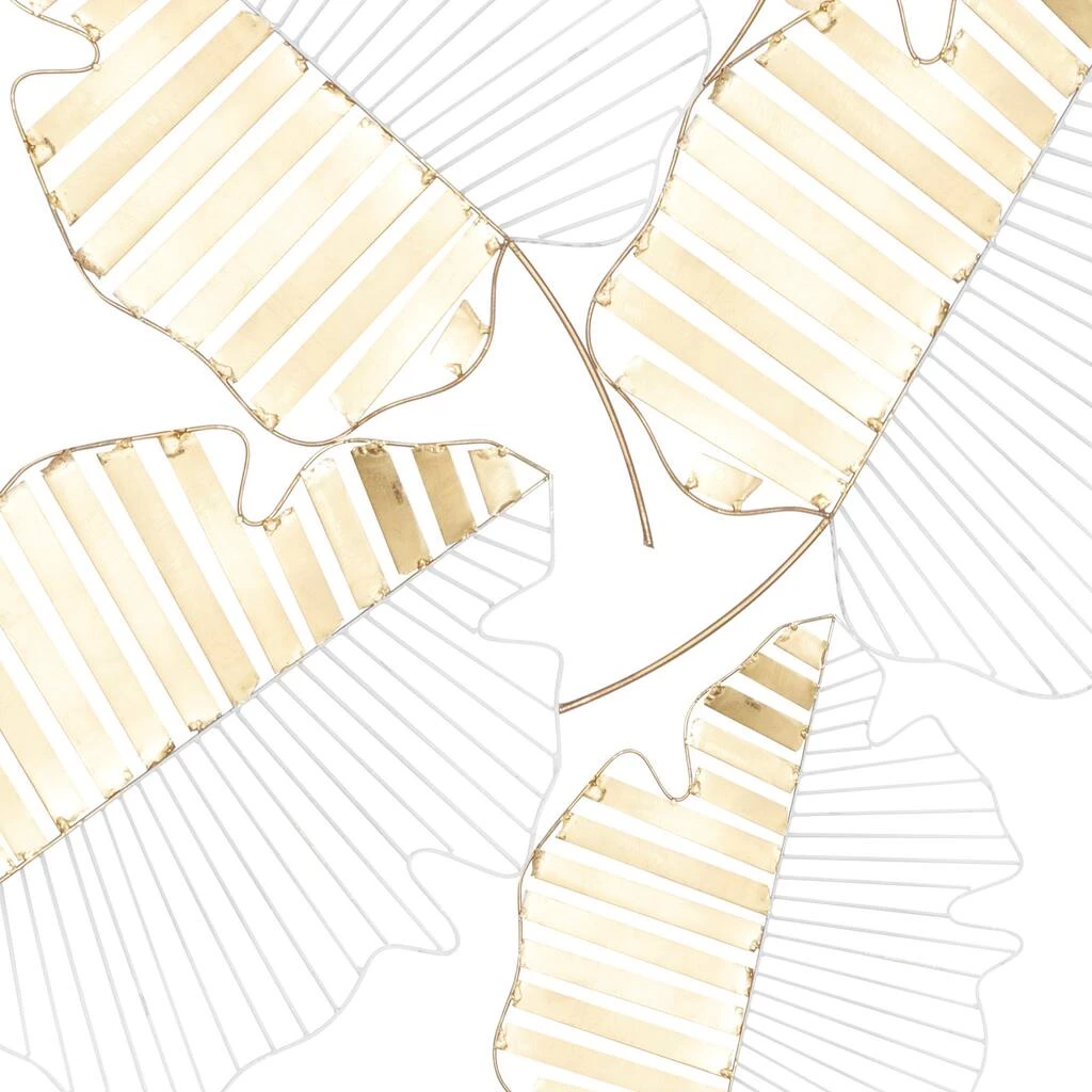 Cheapest 🔔 40" Gold Contemporary Floral Wall Décor by Ivory and Iris 🧨 2 Cheapest 🔔 40" Gold Contemporary Floral Wall Décor by Ivory and Iris 🧨 - Image 2