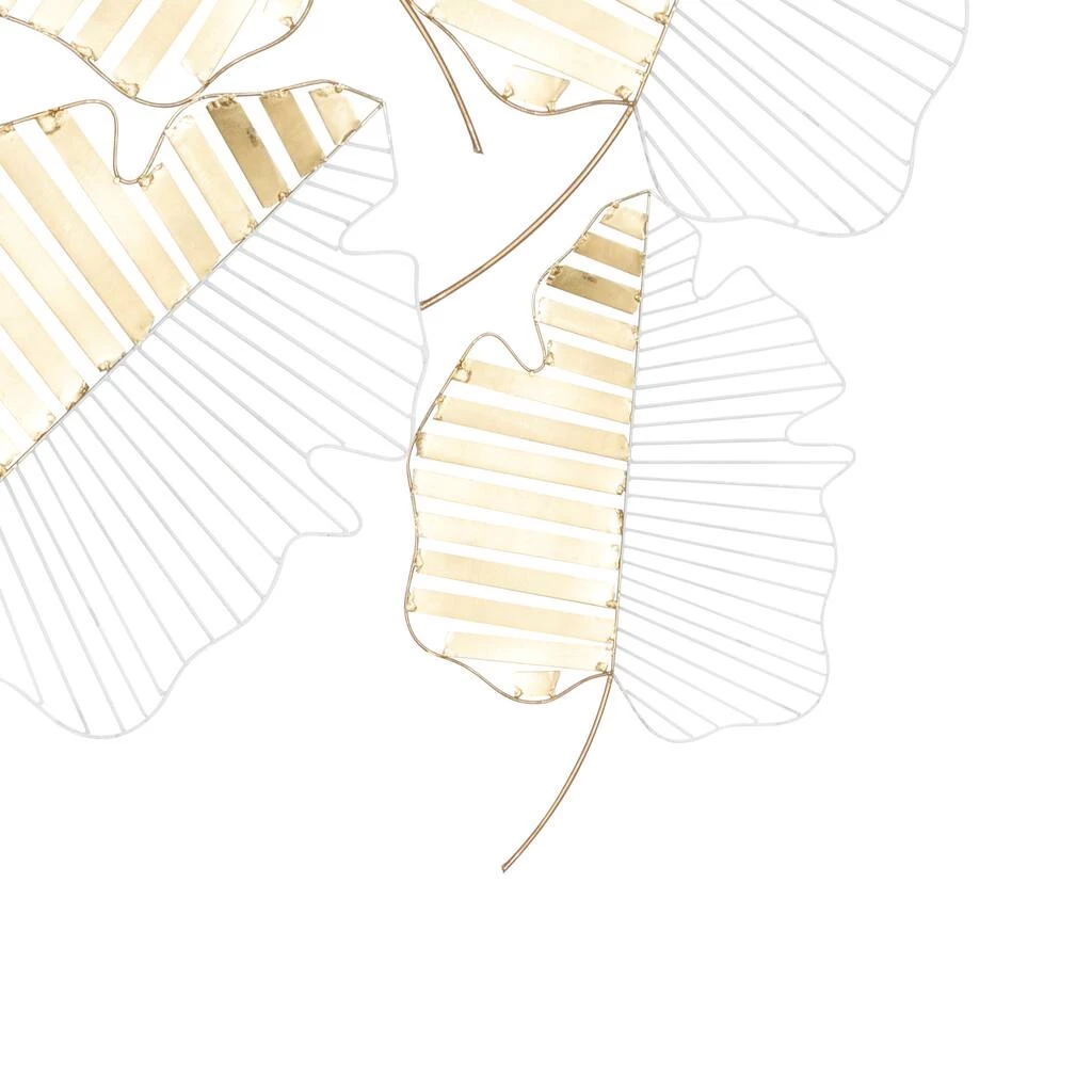 Cheapest 🔔 40" Gold Contemporary Floral Wall Décor by Ivory and Iris 🧨 3 Cheapest 🔔 40" Gold Contemporary Floral Wall Décor by Ivory and Iris 🧨 - Image 3