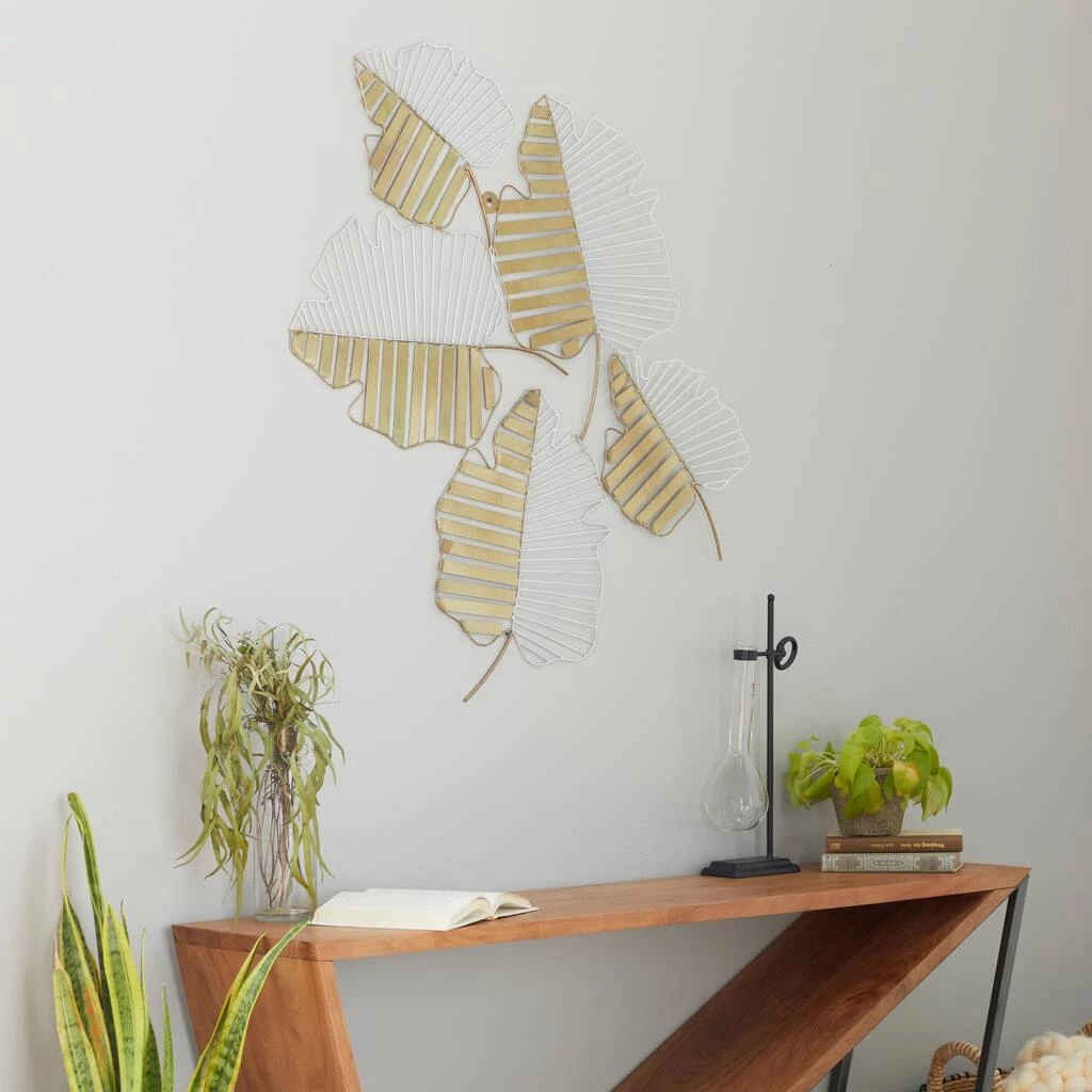 Cheapest 🔔 40" Gold Contemporary Floral Wall Décor by Ivory and Iris 🧨 7 Cheapest 🔔 40" Gold Contemporary Floral Wall Décor by Ivory and Iris 🧨 - Image 7