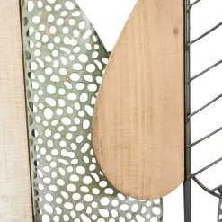 Coupon 🥰 47" Brown Modern Leaves Wall Décor by Ivory and Iris 😍 -Cheap Ivory and Iris Store D491749S 5