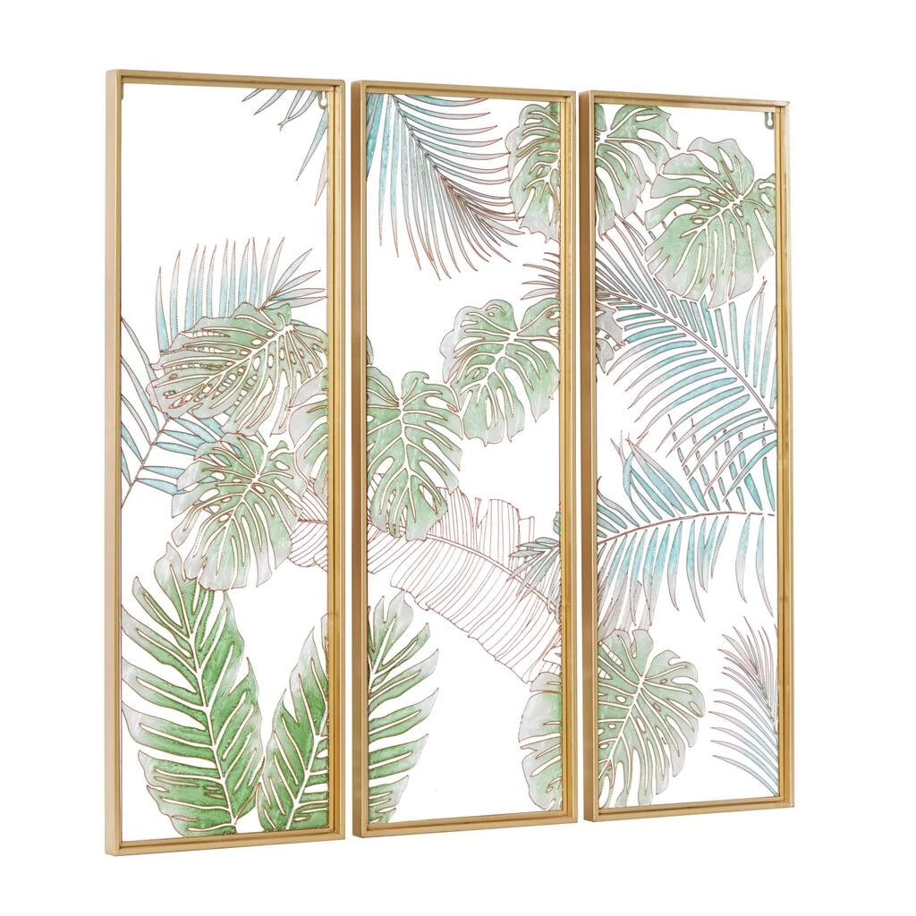 Flash Sale 🤩 36" Blue Glass Coastal Style Wall Décor Set by Ivory and Iris 🥰 8 Flash Sale 🤩 36" Blue Glass Coastal Style Wall Décor Set by Ivory and Iris 🥰 - Image 8