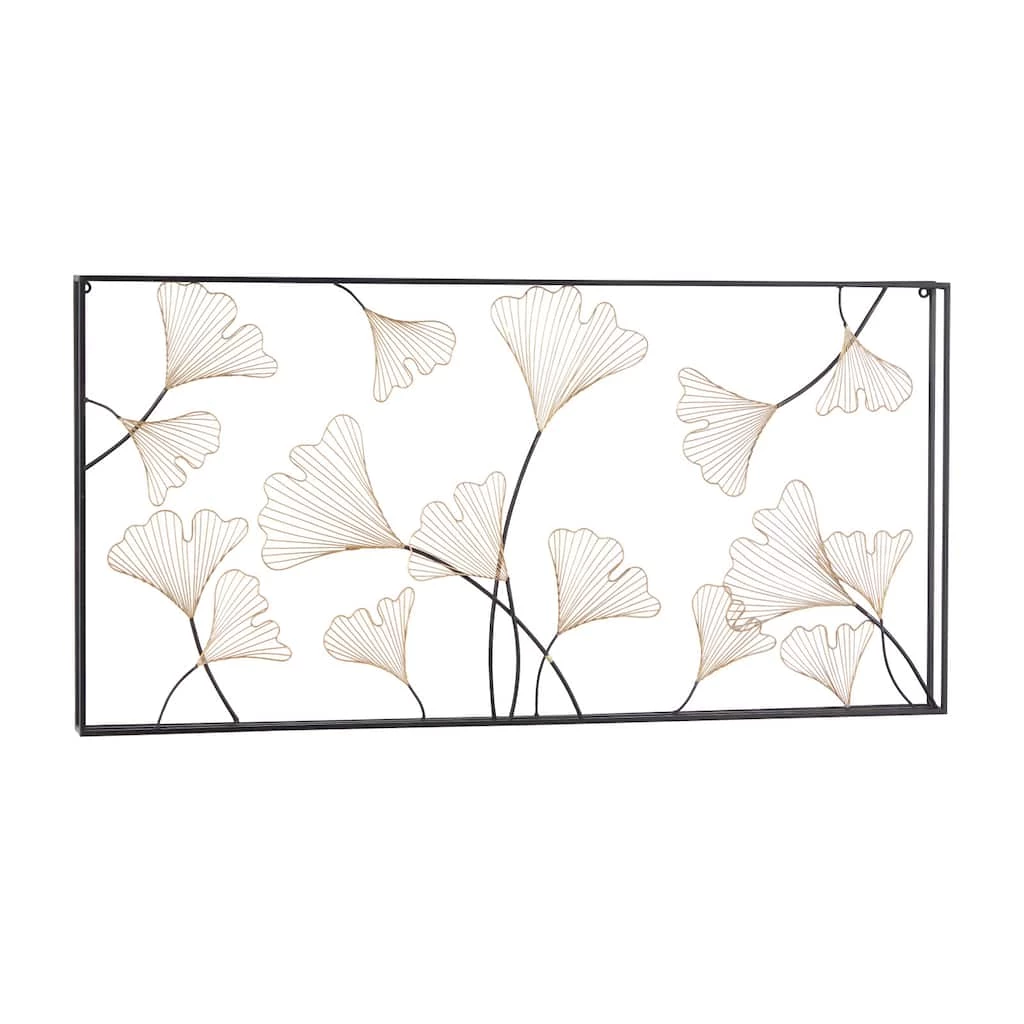 Best deal π 48" Gold Floral Traditional Wall Décor by Ivory and Iris π 2 Best deal π 48" Gold Floral Traditional Wall Décor by Ivory and Iris π - Image 2