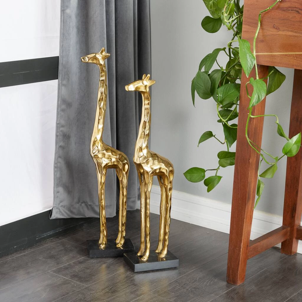 Best Sale β 27" Gold Aluminum Giraffe Sculpture Set by Ivory and Iris π 8 Best Sale β 27" Gold Aluminum Giraffe Sculpture Set by Ivory and Iris π - Image 8