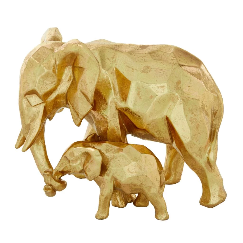 Brand new π― CosmoLiving by Cosmopolitan 10" Gold Modern Elephant Sculpture by Ivory and Iris π 2 Brand new π― CosmoLiving by Cosmopolitan 10" Gold Modern Elephant Sculpture by Ivory and Iris π - Image 2
