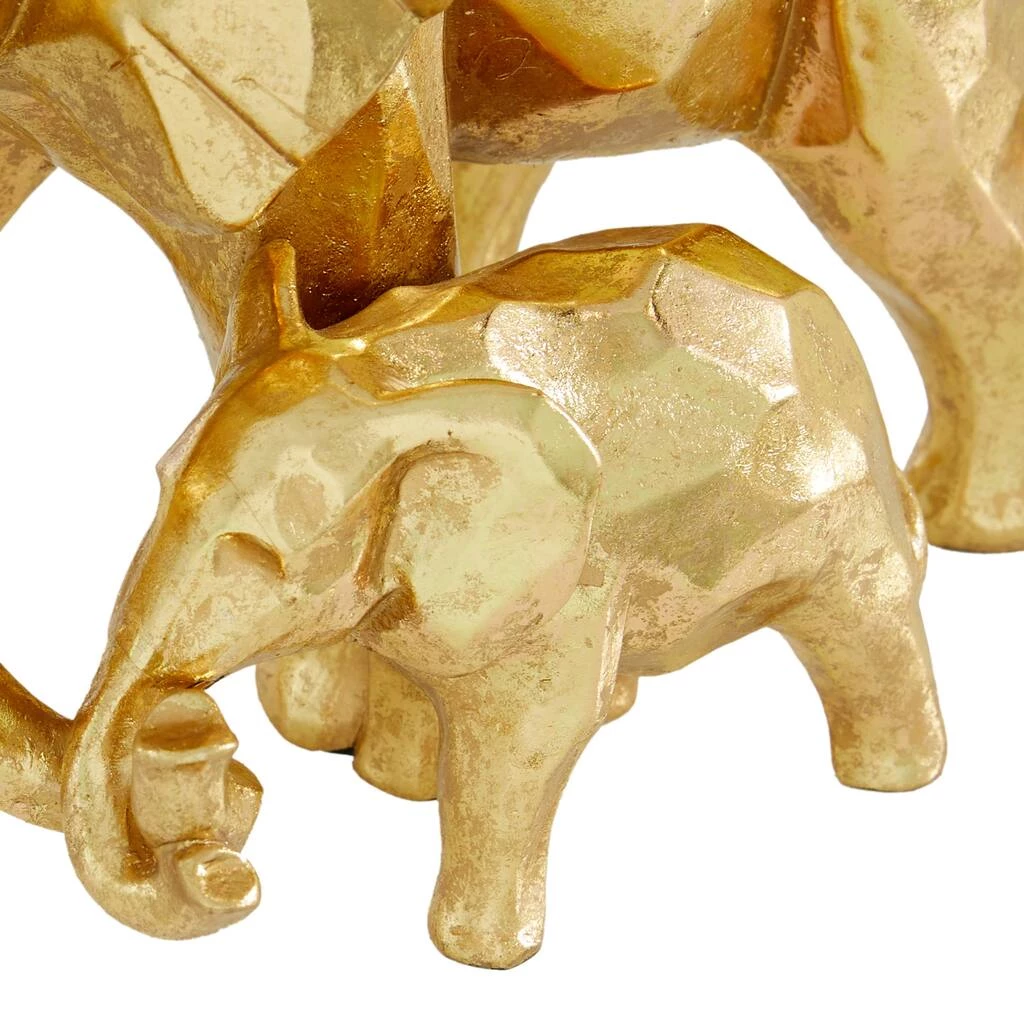 Brand new π― CosmoLiving by Cosmopolitan 10" Gold Modern Elephant Sculpture by Ivory and Iris π 4 Brand new π― CosmoLiving by Cosmopolitan 10" Gold Modern Elephant Sculpture by Ivory and Iris π - Image 4