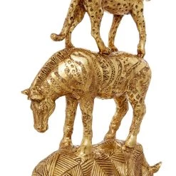 Best Sale β€οΈ 15" Gold Glam Stacked Animal Sculpture by Ivory and Iris π― 14 Best Sale β€οΈ 15" Gold Glam Stacked Animal Sculpture by Ivory and Iris π― -Cheap Ivory and Iris Store D492323S 5