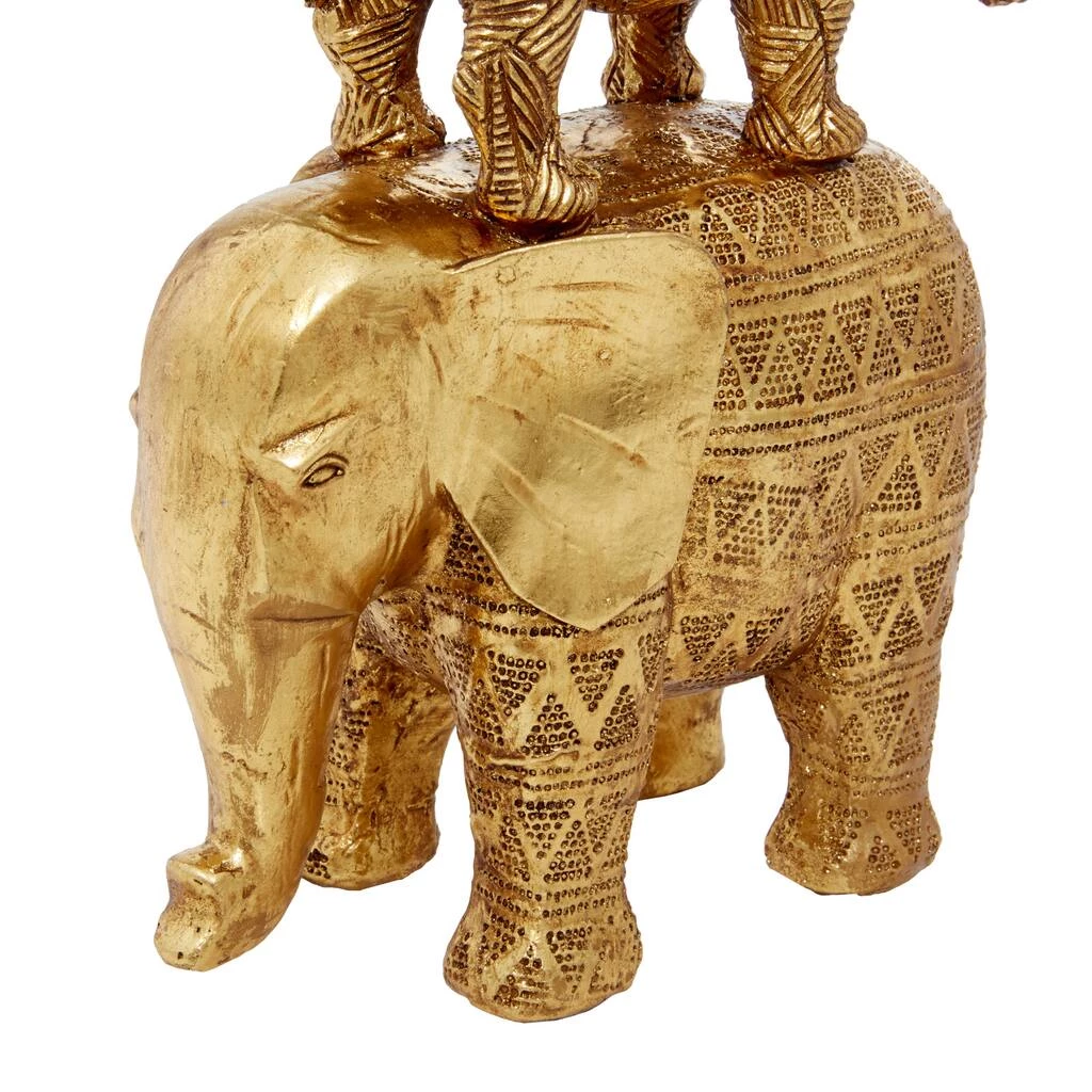 Best Sale β€οΈ 15" Gold Glam Stacked Animal Sculpture by Ivory and Iris π― 6 Best Sale β€οΈ 15" Gold Glam Stacked Animal Sculpture by Ivory and Iris π― - Image 6
