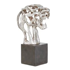 Best Sale π 16" Silver Eclectic Leopard Sculpture by Ivory and Iris π― 9 Best Sale π 16" Silver Eclectic Leopard Sculpture by Ivory and Iris π― -Cheap Ivory and Iris Store D492330S 3