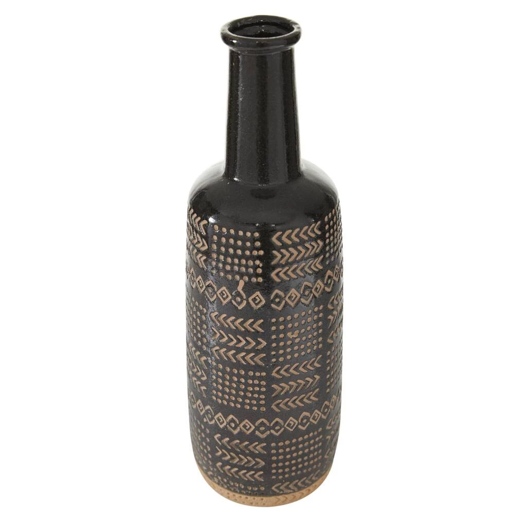 Deals π Black Porcelain Eclectic Vase, 18" x 6" x 6" by Ivory and Iris π― 7 Deals π Black Porcelain Eclectic Vase, 18" x 6" x 6" by Ivory and Iris π― - Image 7