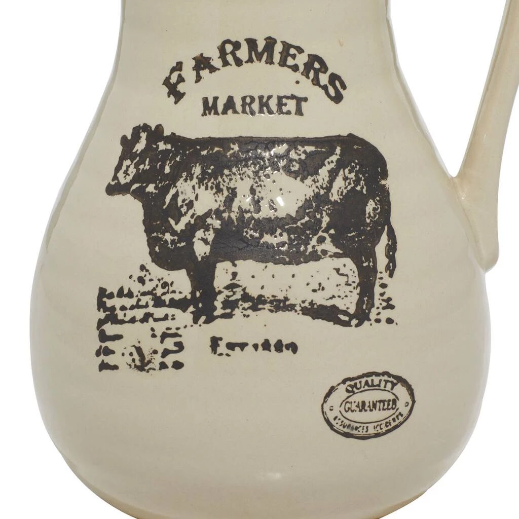 Best deal π Set of 3 White Porcelain Farmhouse Vase, 7" x 10" by Ivory and Iris π 10 Best deal π Set of 3 White Porcelain Farmhouse Vase, 7" x 10" by Ivory and Iris π - Image 10