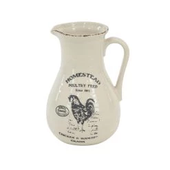 Best deal π Set of 3 White Porcelain Farmhouse Vase, 7" x 10" by Ivory and Iris π 16 Best deal π Set of 3 White Porcelain Farmhouse Vase, 7" x 10" by Ivory and Iris π -Cheap Ivory and Iris Store D492367S 4