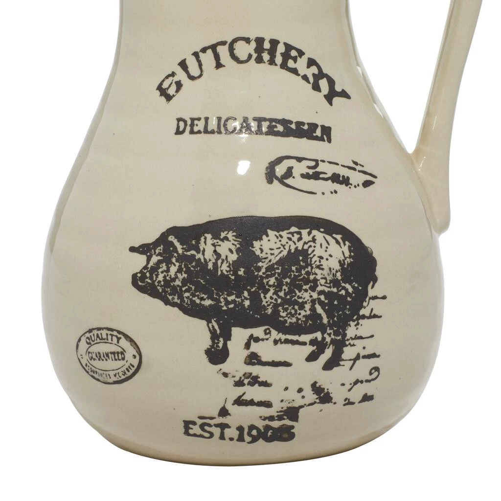 Best deal π Set of 3 White Porcelain Farmhouse Vase, 7" x 10" by Ivory and Iris π 9 Best deal π Set of 3 White Porcelain Farmhouse Vase, 7" x 10" by Ivory and Iris π - Image 9