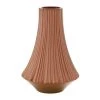 Buy 🔥 Rust Ceramic Modern Vase, 13" x 9" x 9" by Ivory and Iris ✨