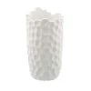 Top 10 🔔 Set of 2 White Porcelain Contemporary Vase, 5" x 9" by Ivory and Iris 🌟